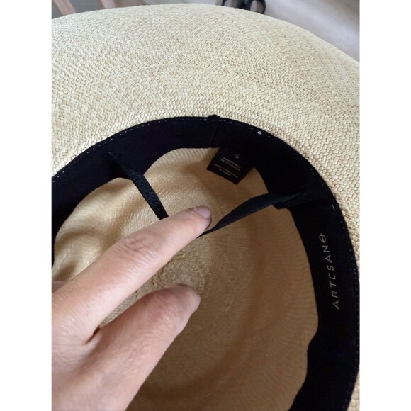 ARTESANO Tulipan Hat in Natural S NWOT main image 5